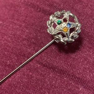 Vintage stick pin. Lapel pin